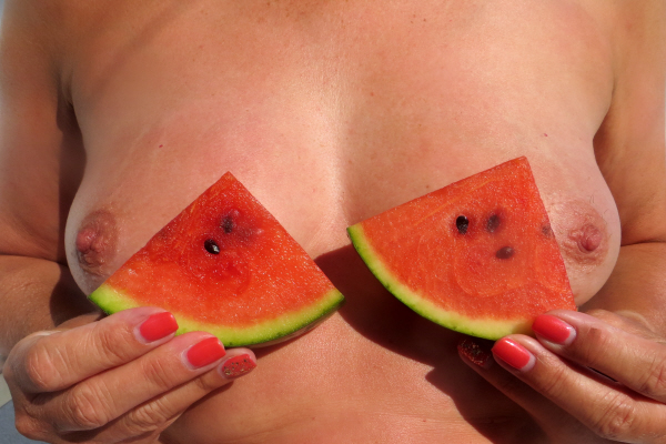 Modesty Ablaze sliced melons